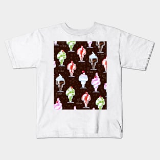 Ice cream pattern Kids T-Shirt